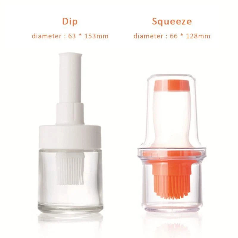 Oil Dispenser Brush Silicone Heat-Resistant 482°F
