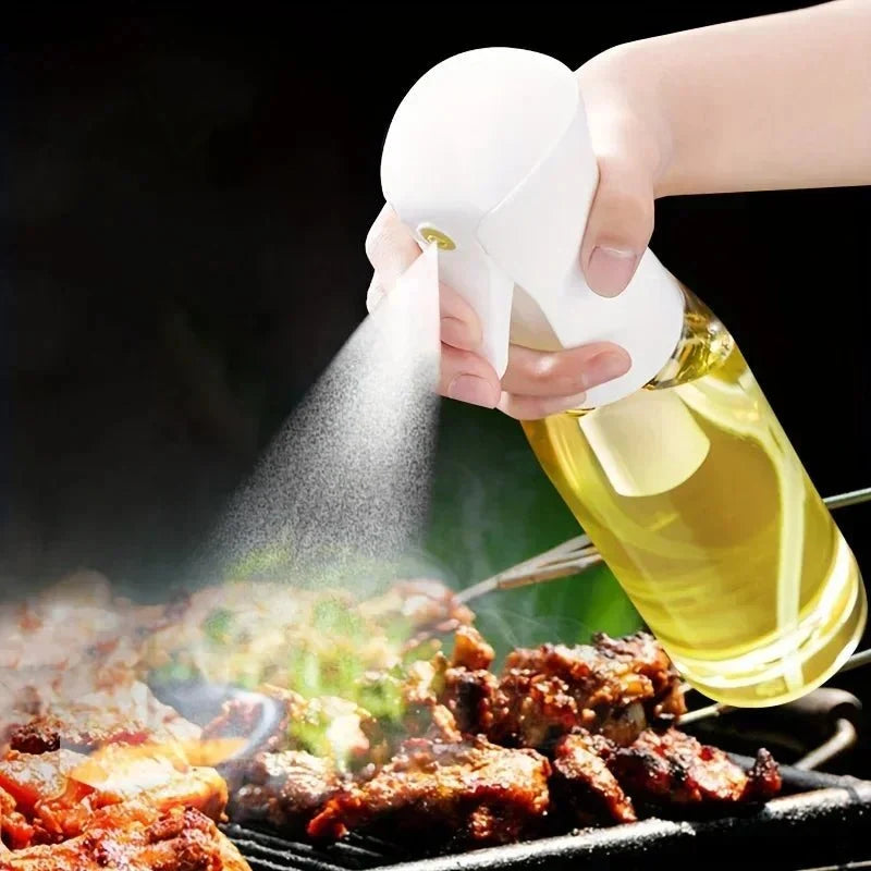 Oil Sprayer Bottle Fan-Shaped Nozzle Anti-Drip Design