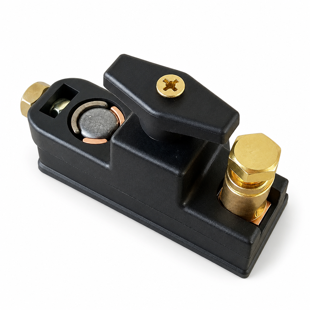 One-Turn Pure Copper Battery Disconnect Switch (12V/24V)