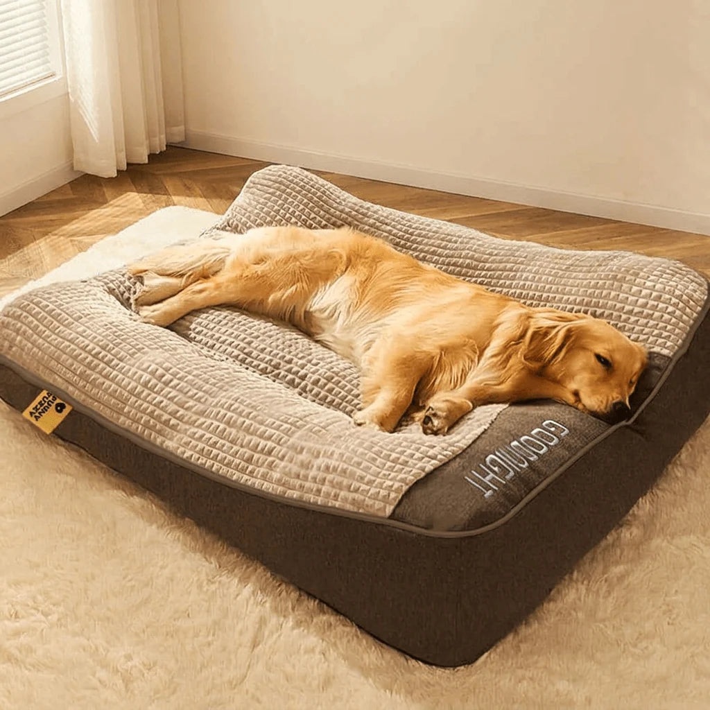 Orthopedic Dog Bed Thick Cushioned Joint Support Machine-Washable Cover