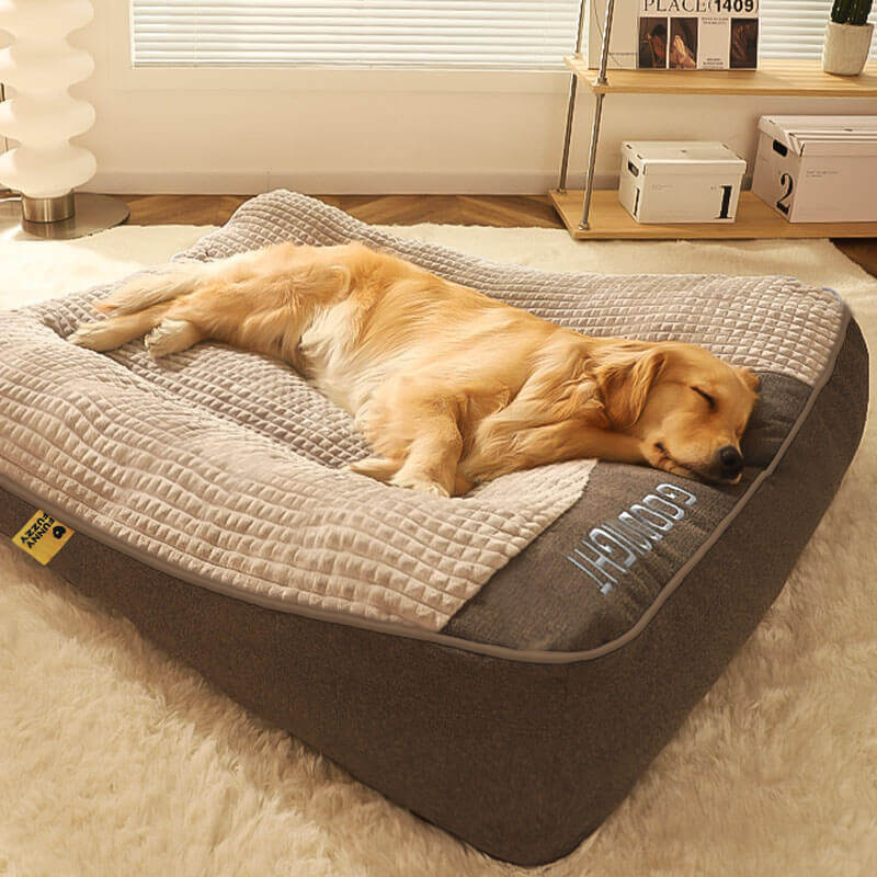 Orthopedic Dog Bed Thick Cushioned Joint Support Machine-Washable Cover