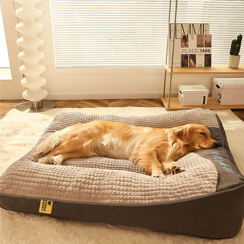 Orthopedic Dog Bed Thick Cushioned Joint Support Machine-Washable Cover