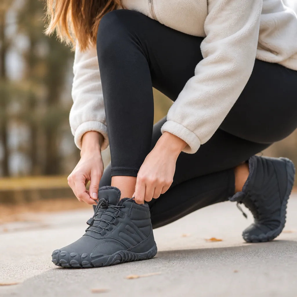 Orthopedic Shoes Wide Toe Box Barefoot Sole Thermal Lining