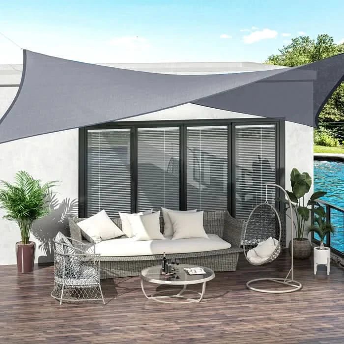 Outdoor Awning Waterproof UV-Blocking Foldable