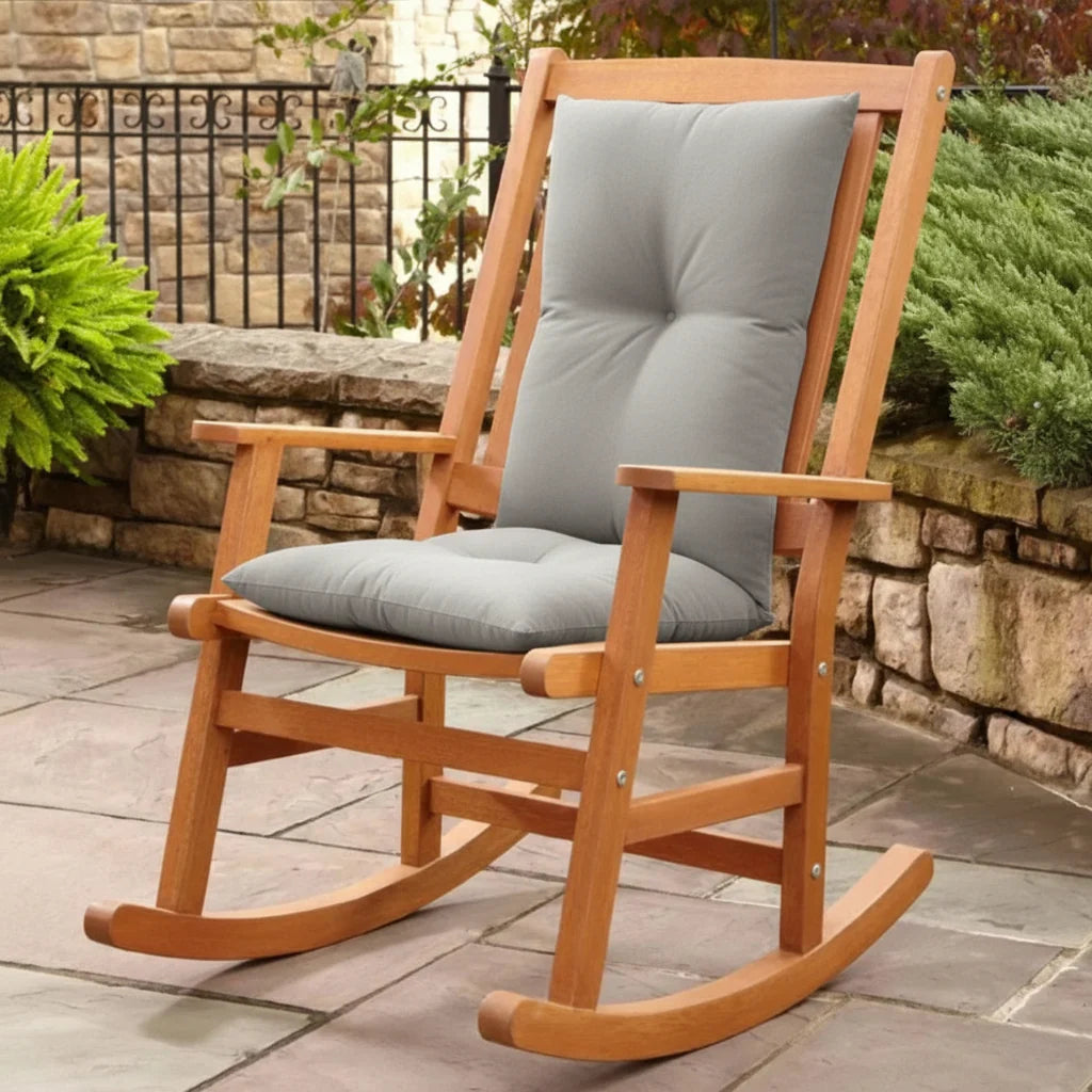Outdoor Bench Cushion Quilted Weather-Resistant Breathable Fabric