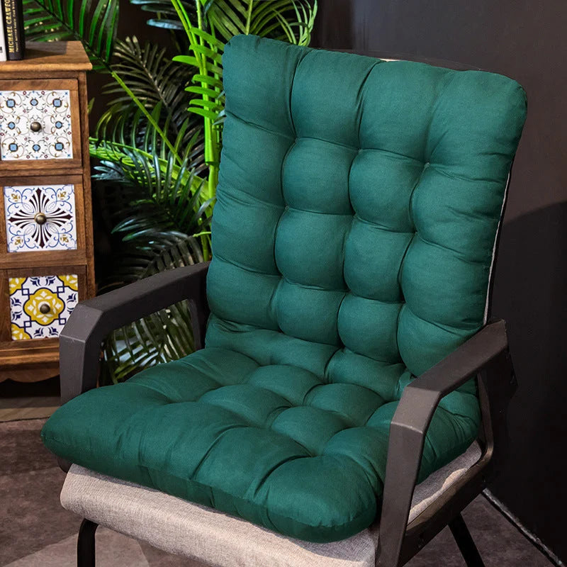 Outdoor Chair Seat Cushion Firm Foam & Water-Resistant Cover