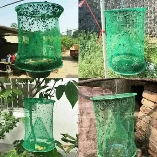 Outdoor Fly Trap Hanging Bait-Based & Reusable