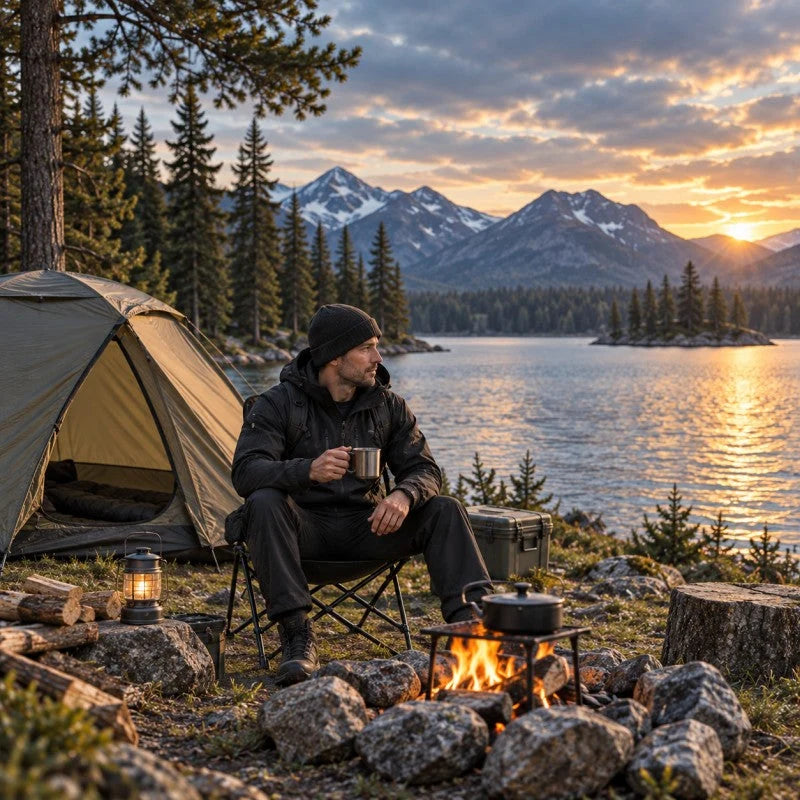 Outdoor Jacket Windproof Water-Resistant Insulated