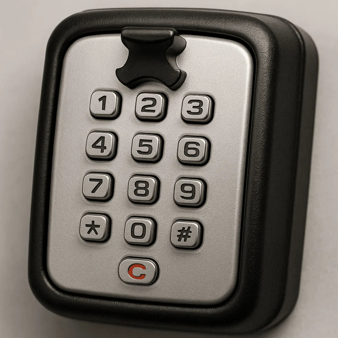 Outdoor Key Safe Weatherproof Zinc Alloy With Mounting Kit