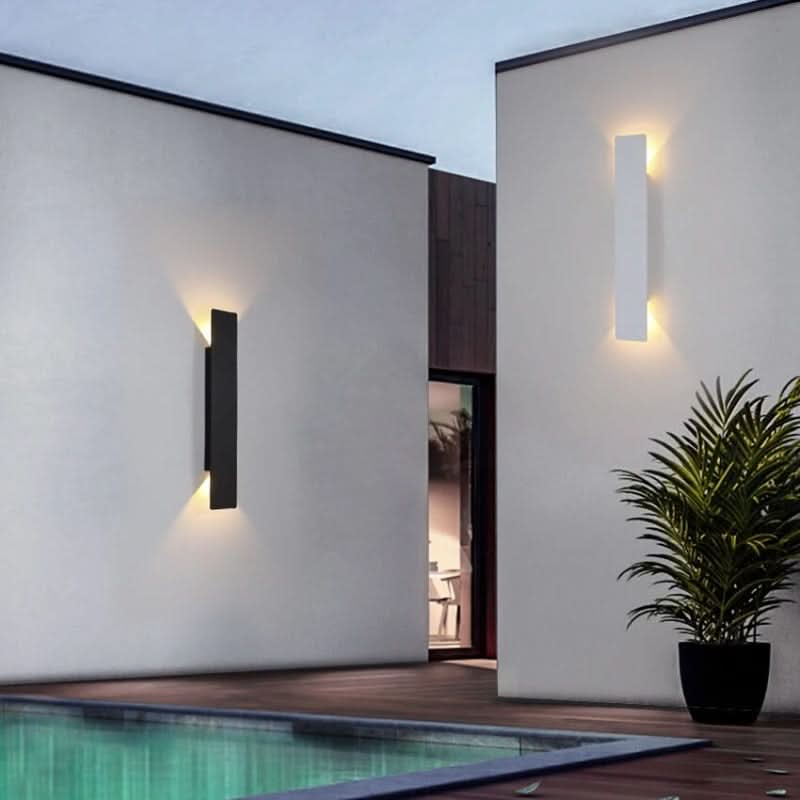 Outdoor LED Wall Light Aluminum IP65 Weatherproof Integrated LED