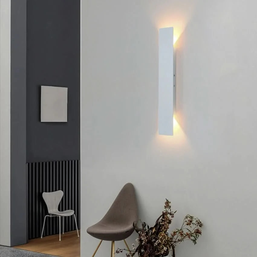 Outdoor LED Wall Light Aluminum IP65 Weatherproof Integrated LED