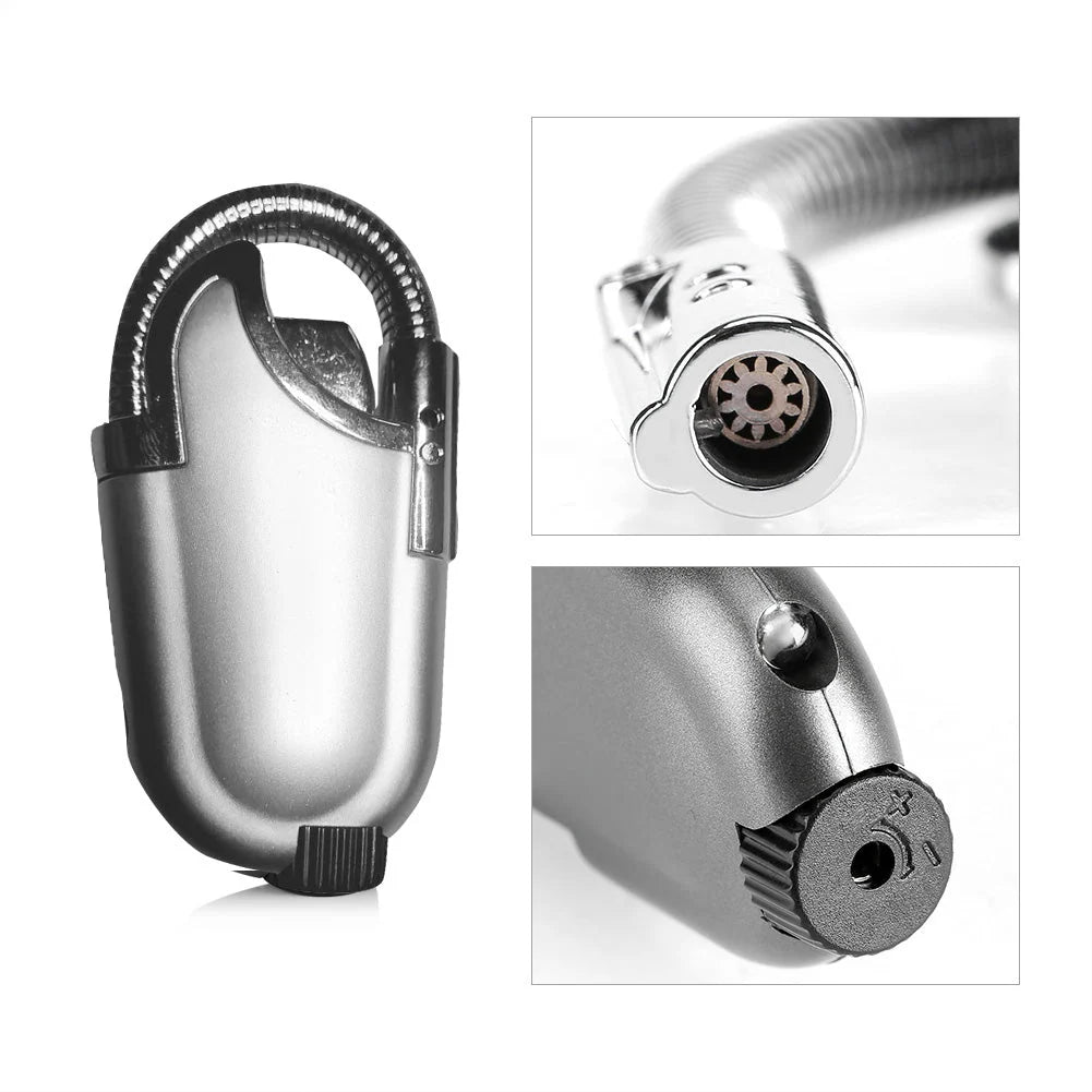 Outdoor Lighter Windproof Flexible Neck LED Light
