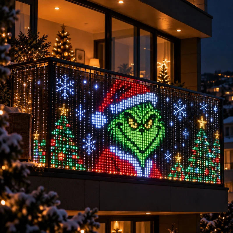 Outdoor Net Lights Programmable Smart Control Individually Addressable