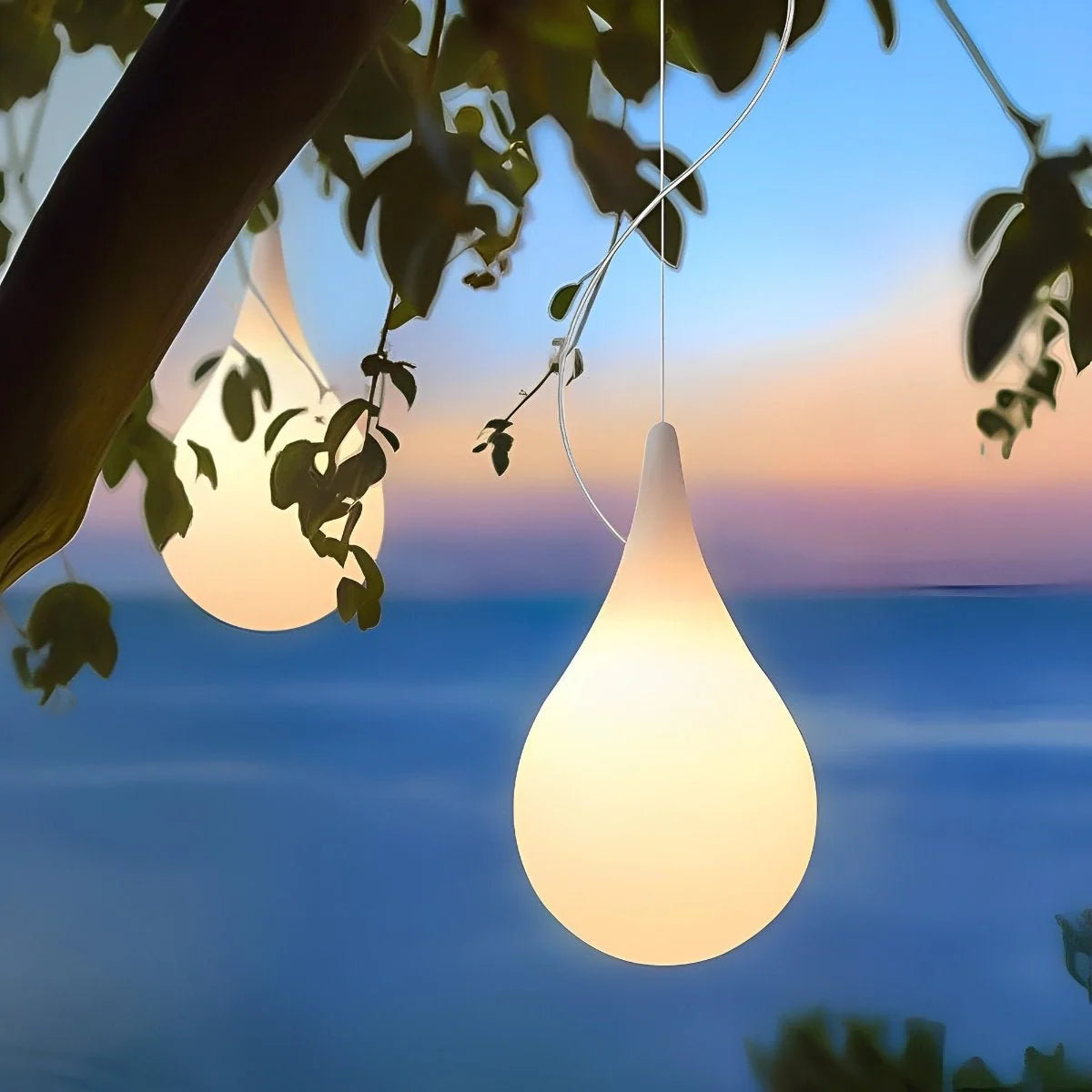 Outdoor Pendant Light IP65-Rated LED RGB