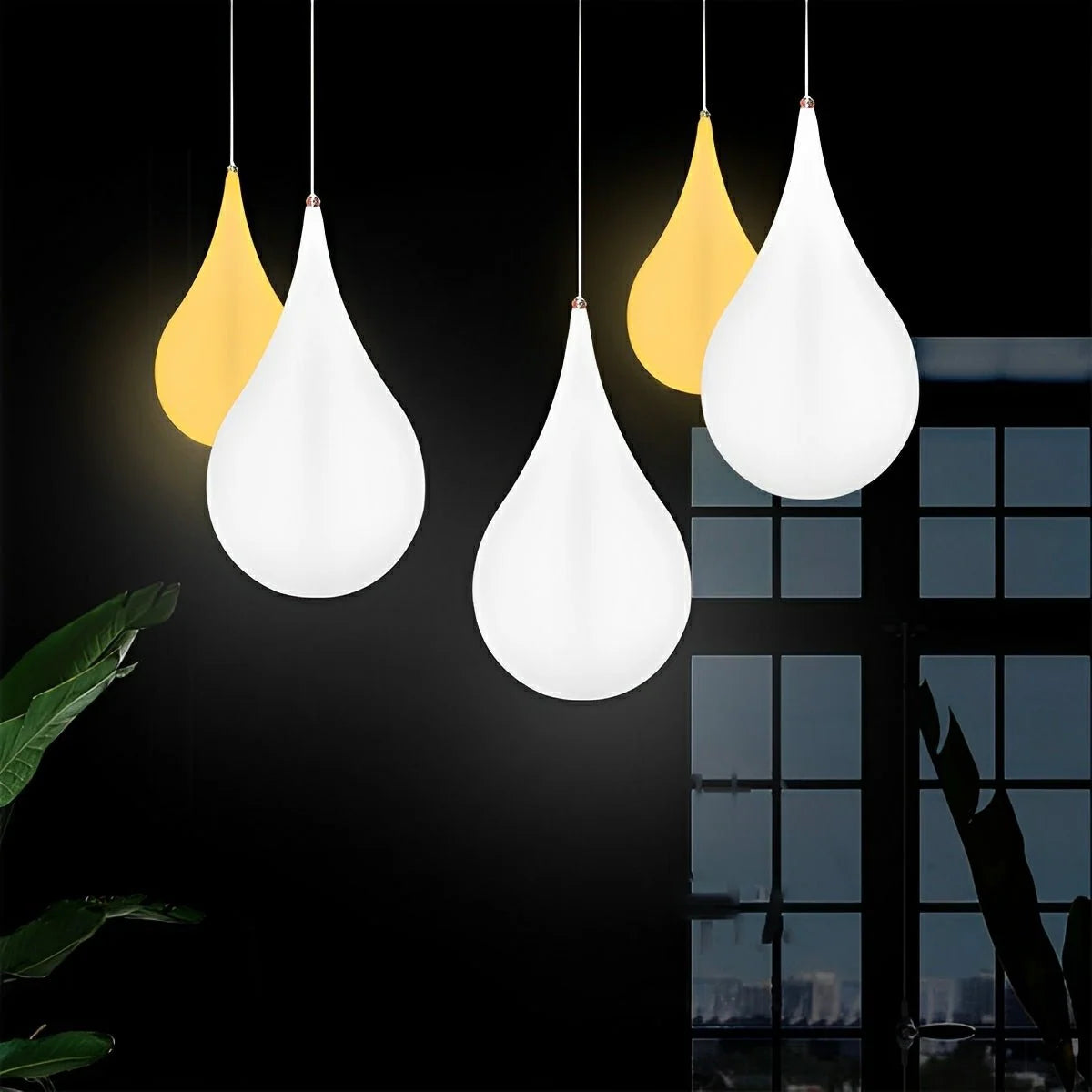 Outdoor Pendant Light Teardrop IP65 Waterproof LED