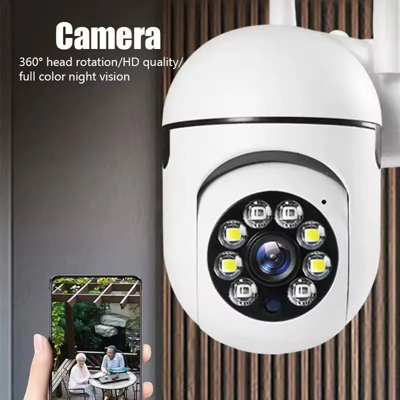 Outdoor Security Camera Motorized PTZ Night Vision