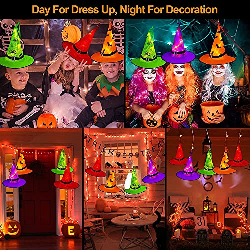 Outdoor String Lights Witch Hat 44 Foot Warm White