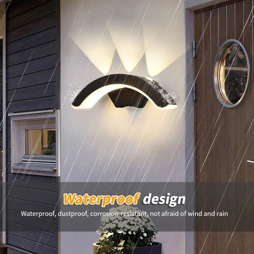 Outdoor Wall Light 10W LED Directed Downlight IP66
