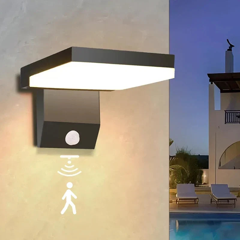 Outdoor Wall Light Folding Adjustable Head IP65 Weatherproof
