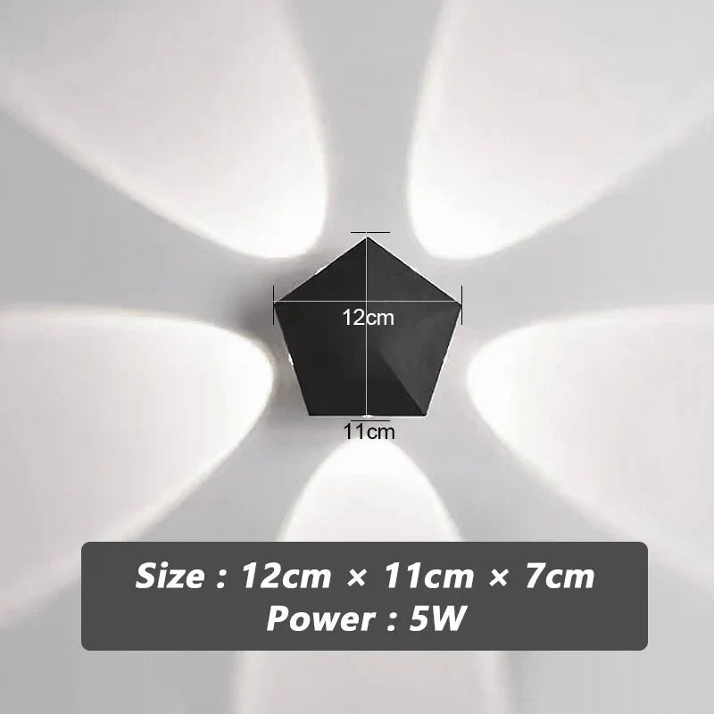 Outdoor Wall Light LED IP65 Weather-Resistant