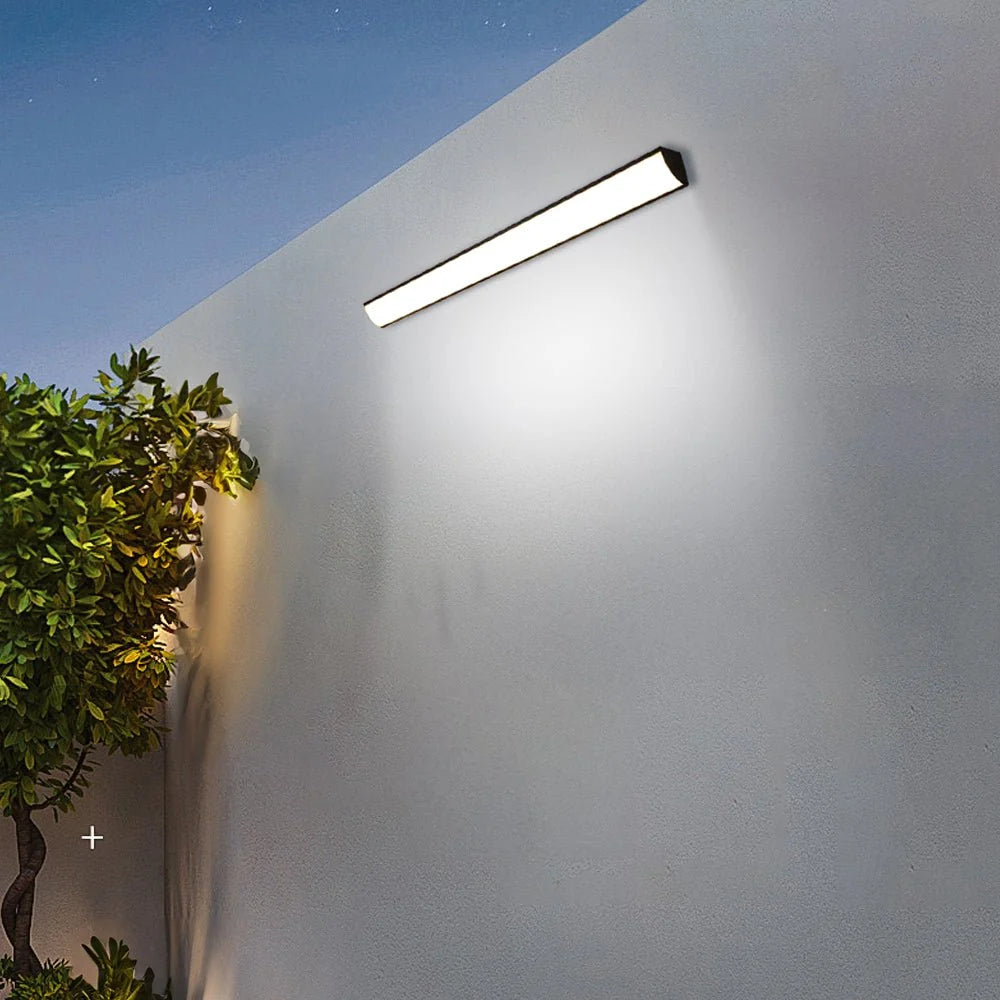 Outdoor Wall Light Slim LED IP65 Weather-Resistant