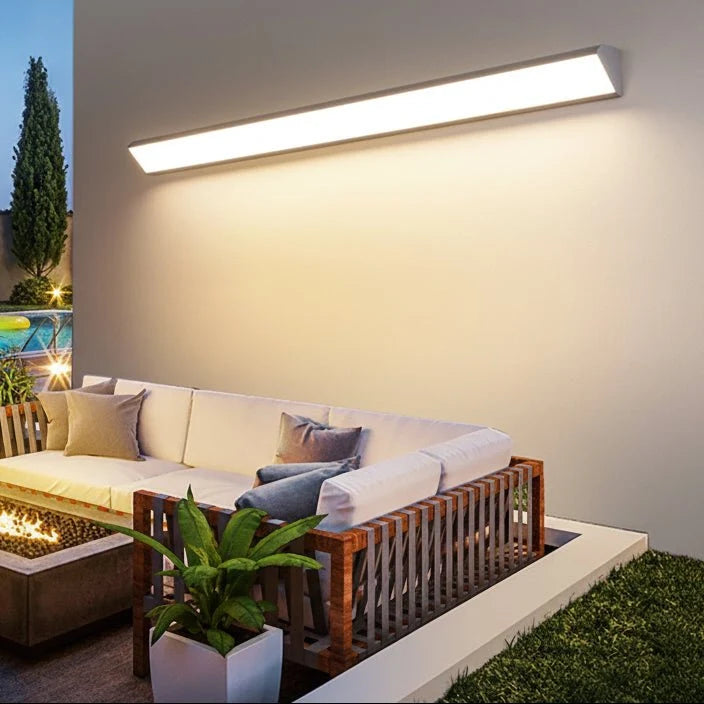 Outdoor Wall Light Weather-Resistant Aluminum LED
