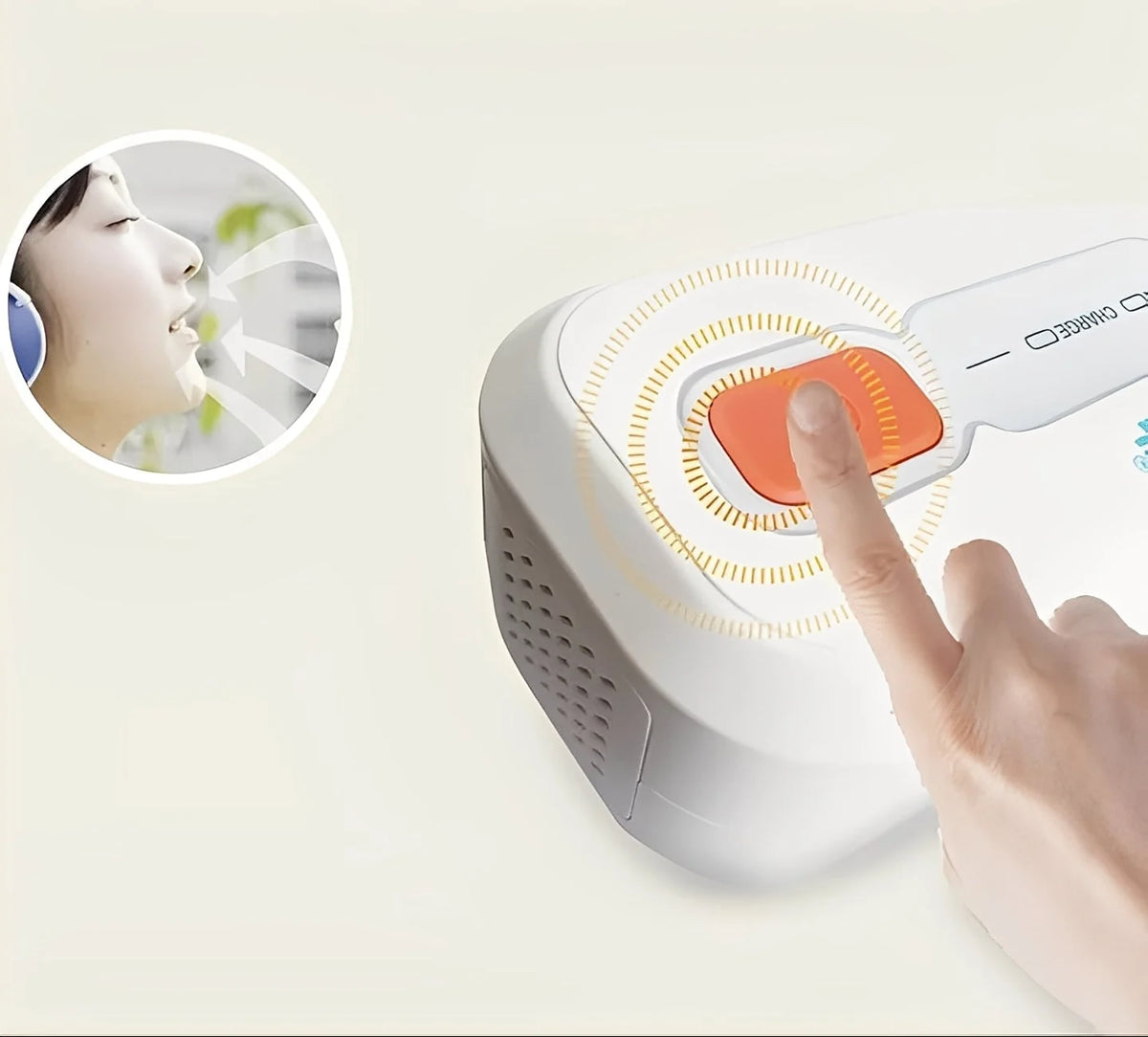 Ozone Cleaner Rechargeable & Cordless 30-Minute Automatic Cycle