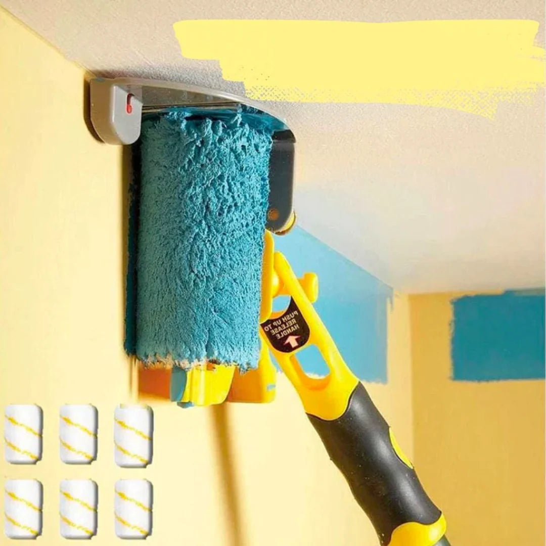 Paint Edger Tool Single-Pass Roller Precision Blade & Shielded Head