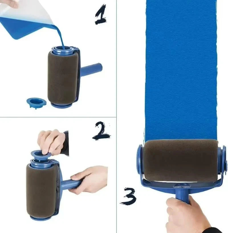 Paint Roller Self-Priming Drip-Control Washable