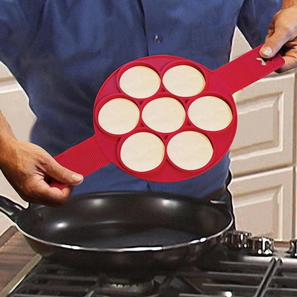 Pancake Maker Silicone Nonstick Easy-Clean Surface