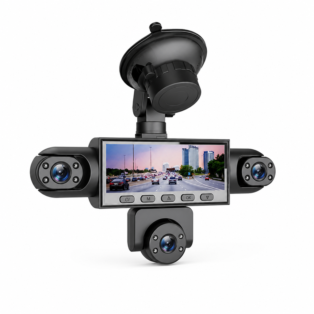 Panoramic Full HD Night Vision Dash Camera (4/5-Camera System)
