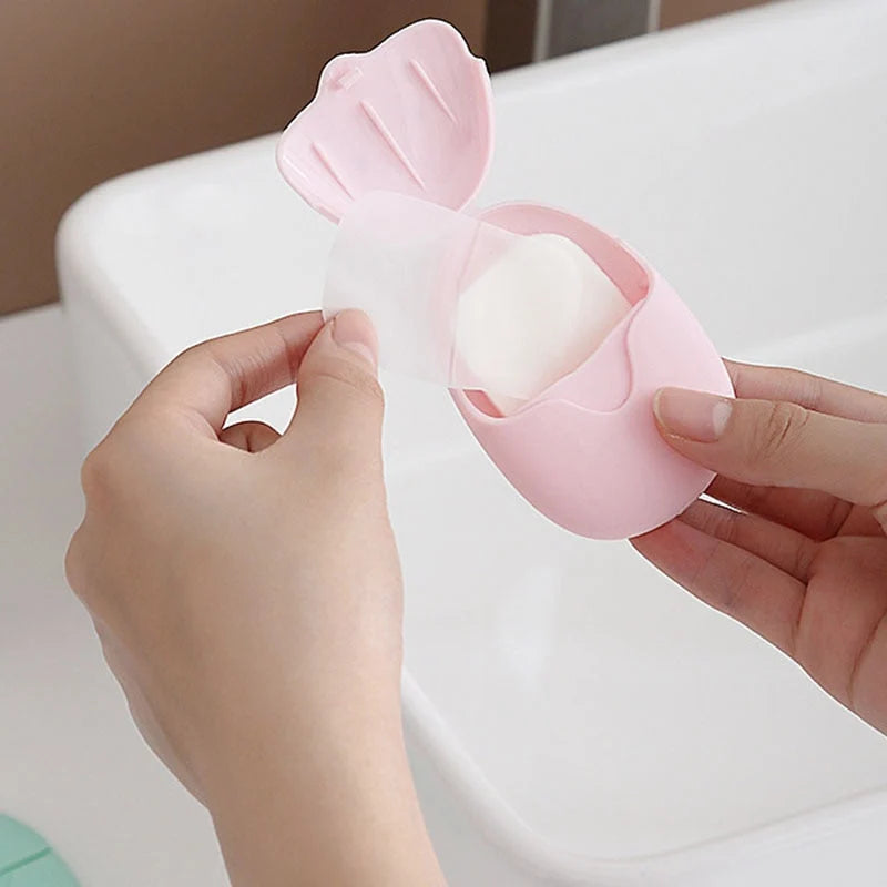 Paper Soap Sheets Scented Disinfecting Travel Pack of 50