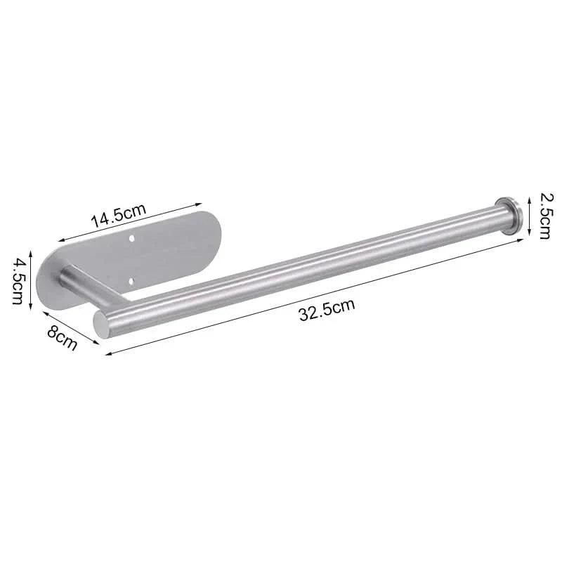 Paper Towel Holder Stainless Steel Wall-Mounted Rust-Resistant