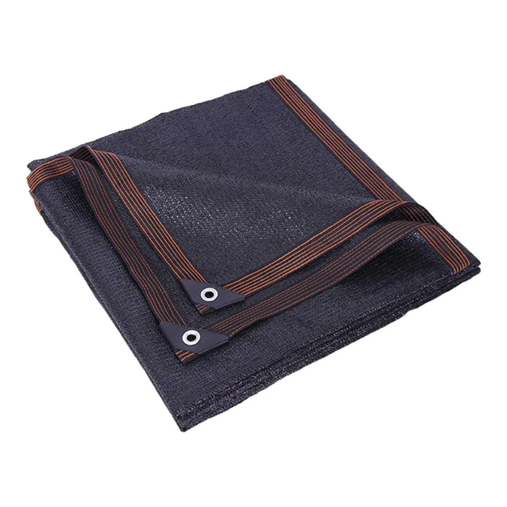 Patio Shade Sail Blocks 90% Sunlight Reinforced Grommets