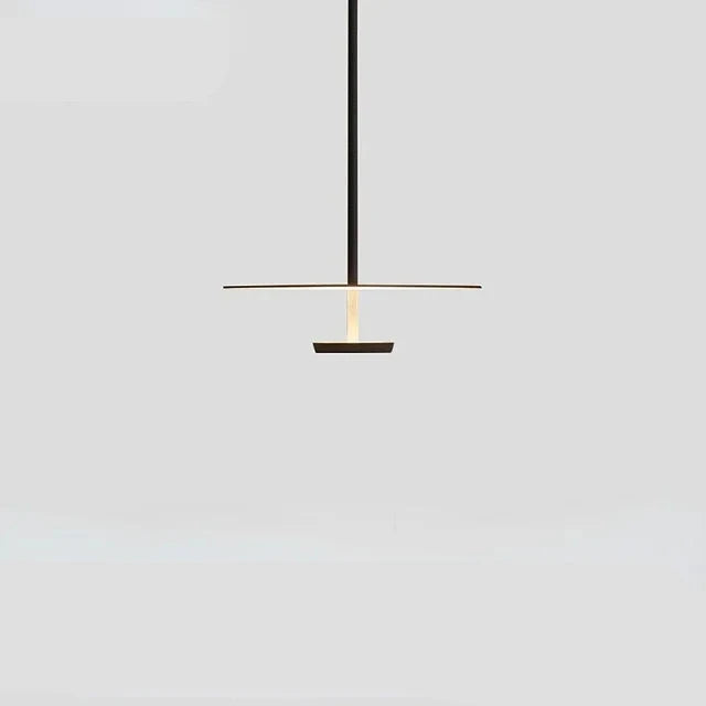 Pendant Lamp Ring-Shaped Iron & Acrylic Multiple Color Temperatures