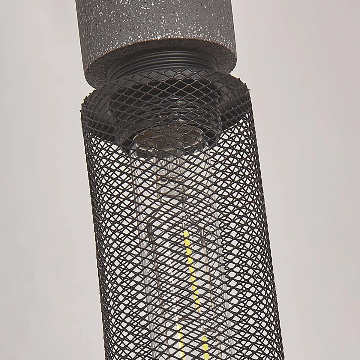 Pendant Light Cast Cement Shade Adjustable Drop