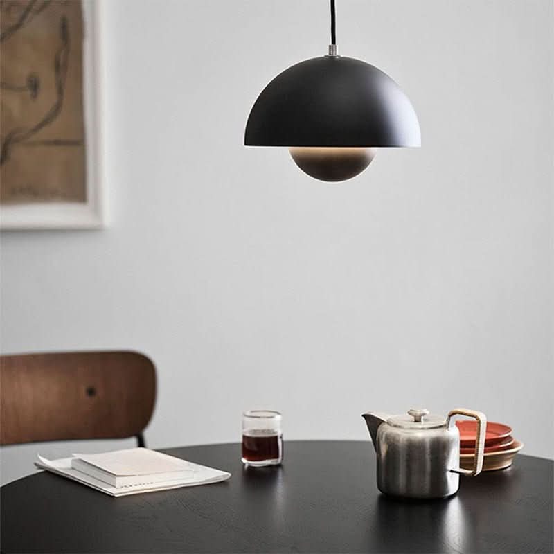 Pendant Light Danish-Inspired Softly Diffused Light Adjustable Cable