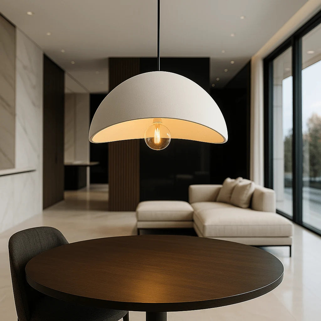 Pendant Light Dimmable Adjustable Cable E27 LED Bulb Included
