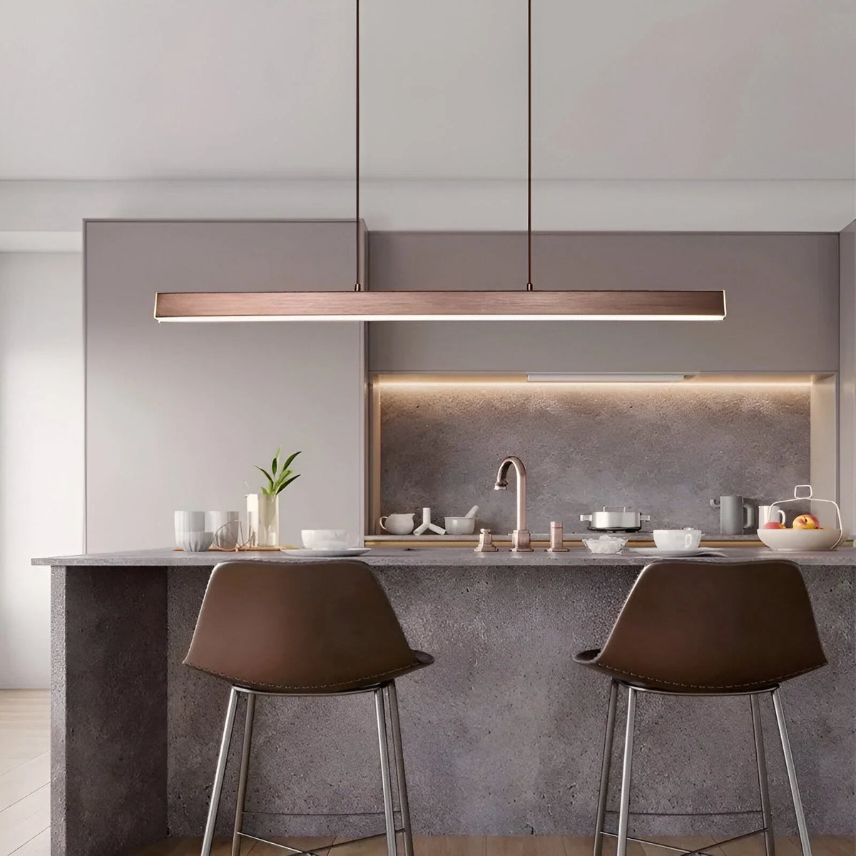 Pendant Light Dimmable LED Remote Control Adjustable Cable