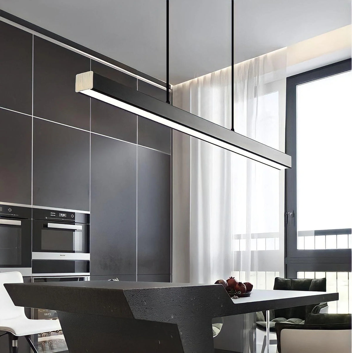 Pendant Light Dimmable LED Remote Control Adjustable Cable