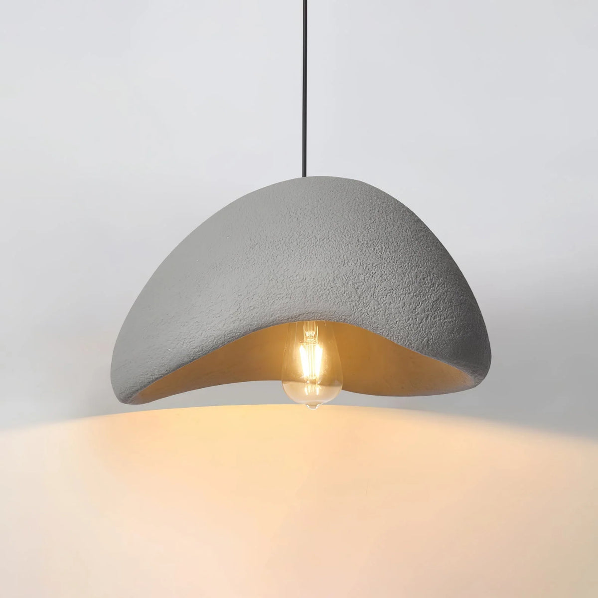 Pendant Light Handcrafted Natural Shade Warm Glow