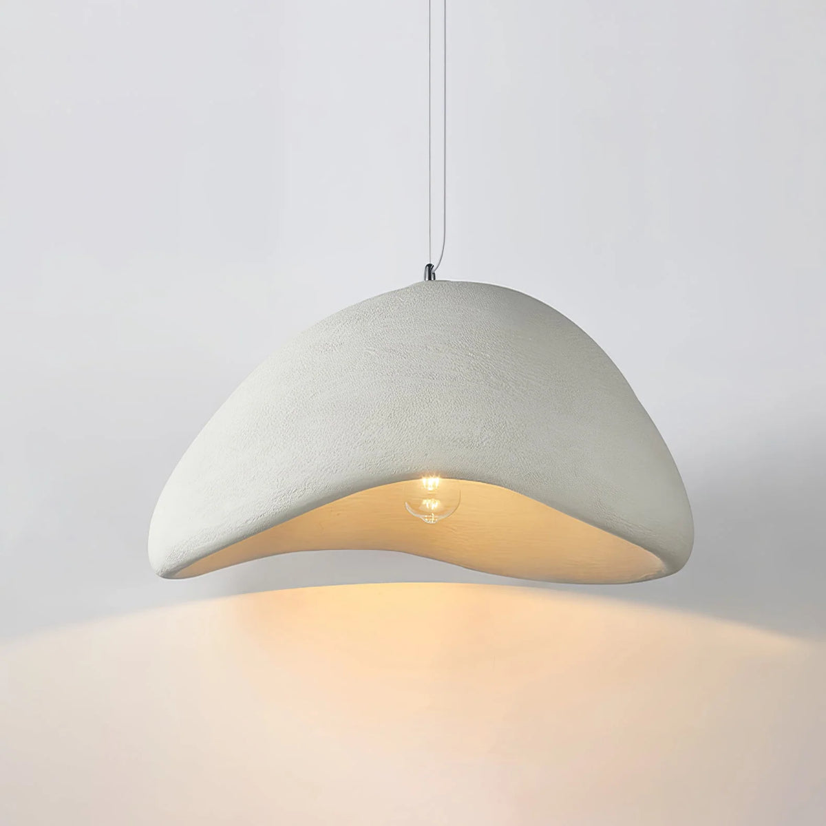Pendant Light Handcrafted Natural Shade Warm Glow