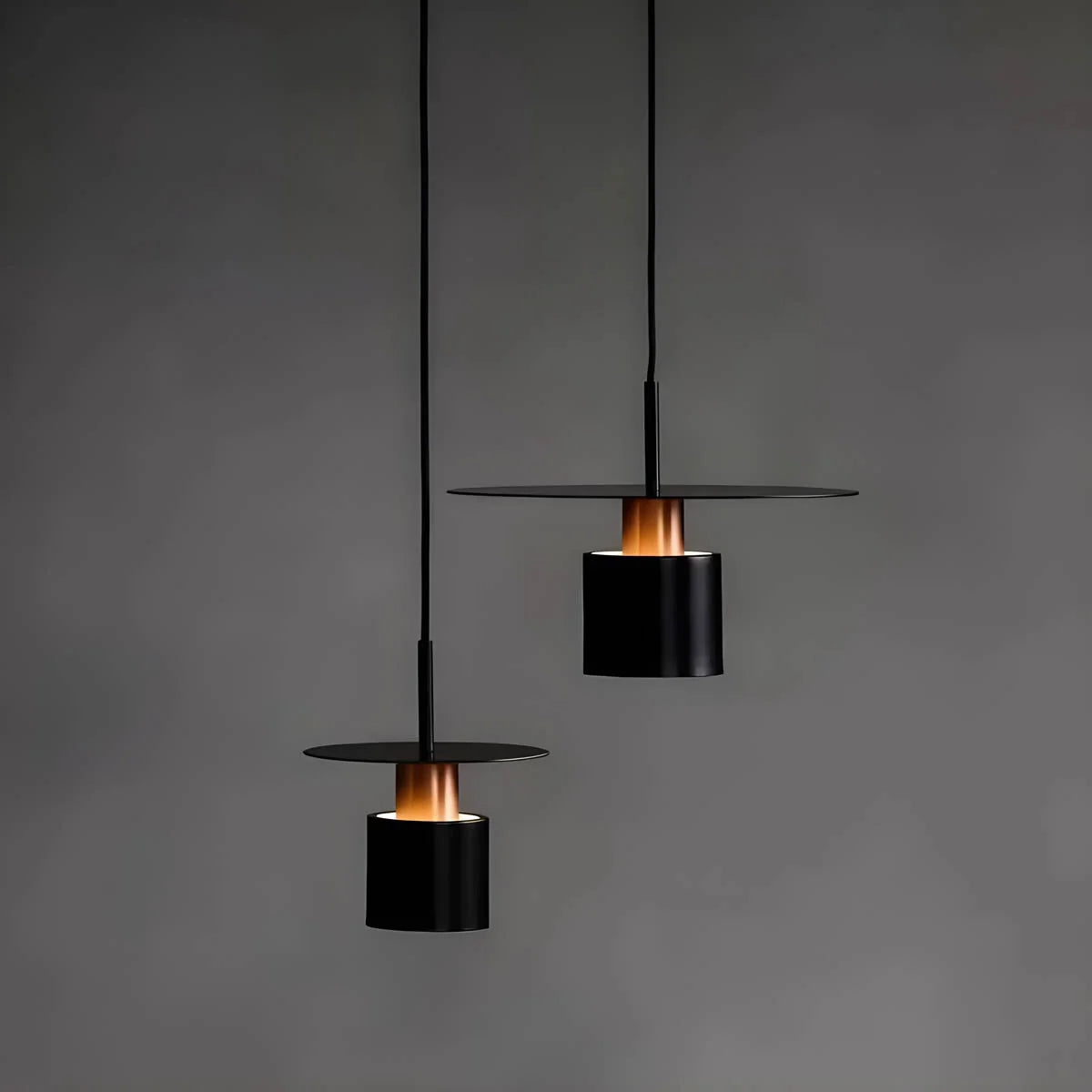 Pendant Light Integrated LED & Adjustable Cord Drop Two Sizes