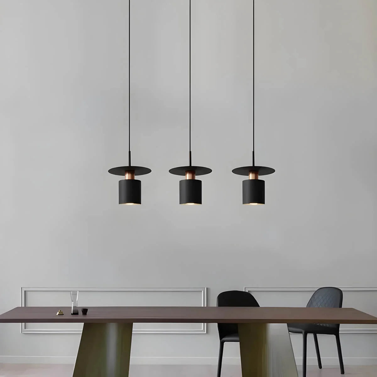 Pendant Light Integrated LED & Adjustable Cord Drop Two Sizes