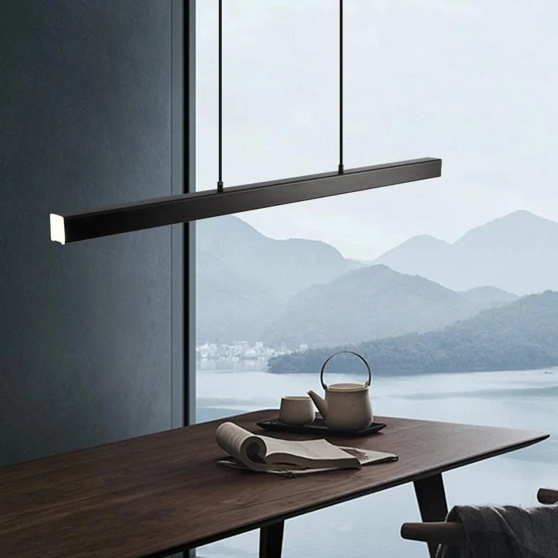 Pendant Light Linear LED Dimmable With Remote Control