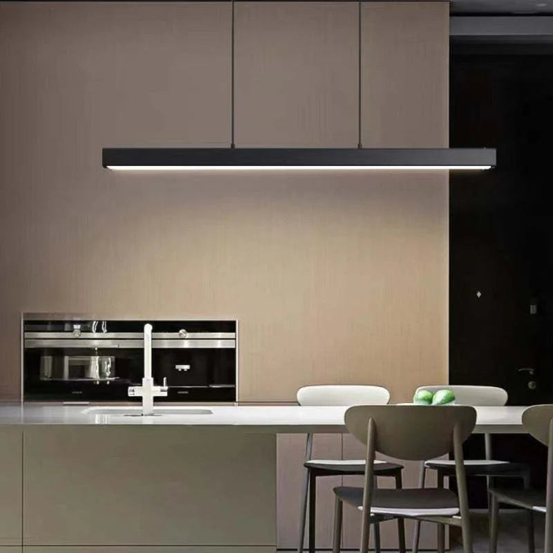 Pendant Light Linear LED Dimmable With Remote Control