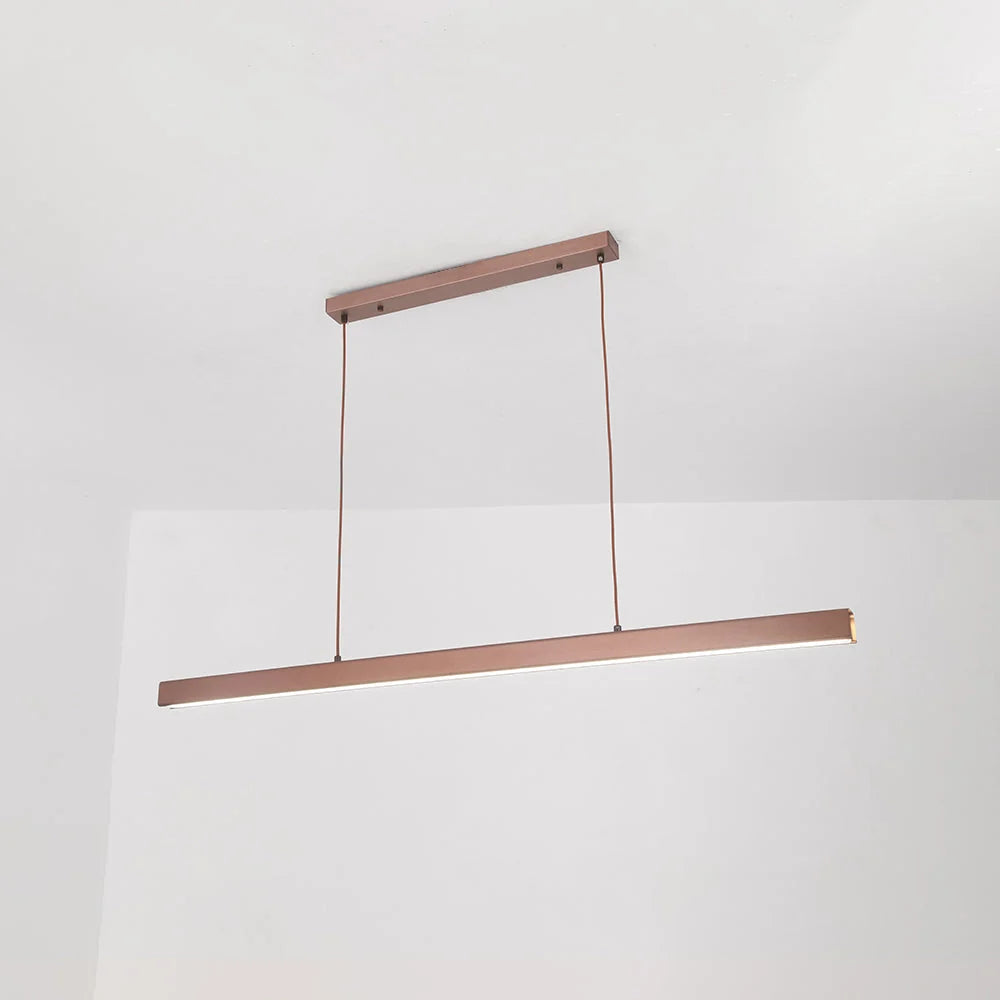 Pendant Light Linear LED Dimmable With Remote Control