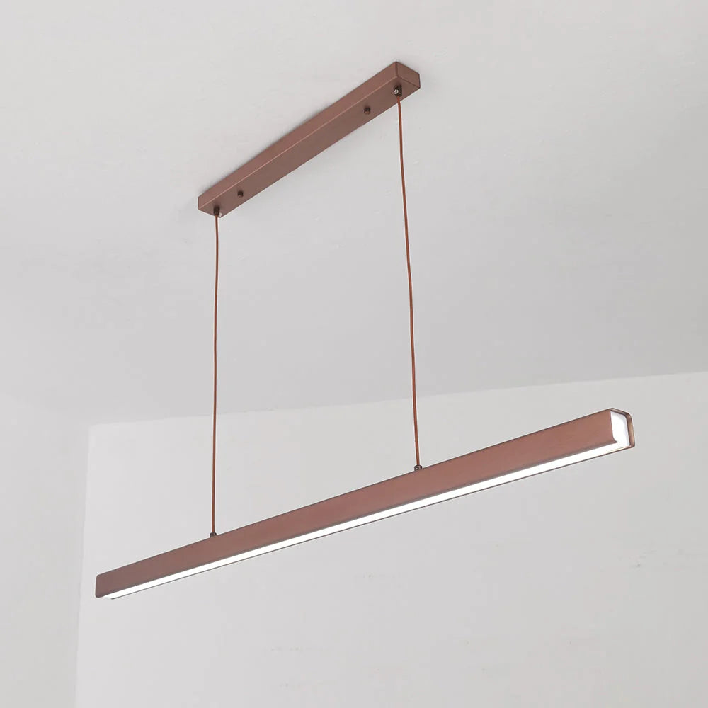 Pendant Light Linear LED Dimmable With Remote Control