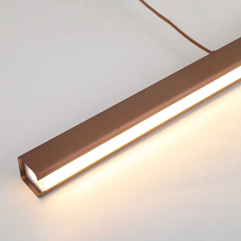 Pendant Light Linear LED Dimmable With Remote Control