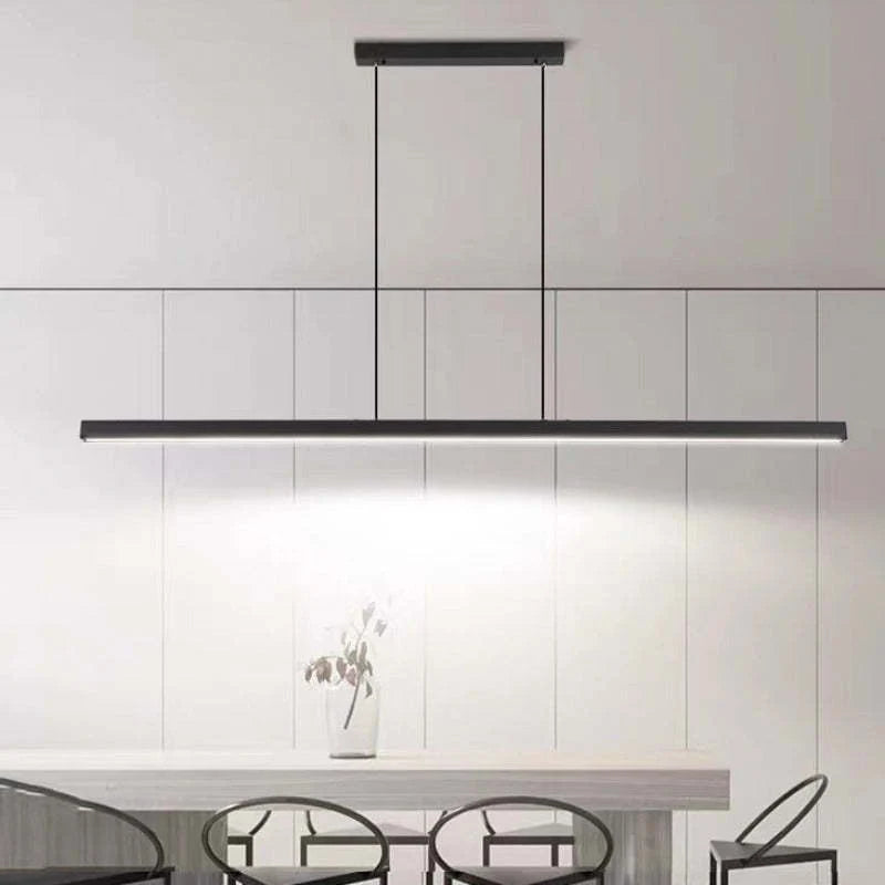 Pendant Light Linear LED Dimmable With Remote Control